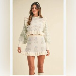 Mable NWT winter mix and match set size S and M, thick winter set!